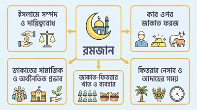 আত্মশুদ্ধি, সামাজিক দায়িত্ব ও অর্থনৈতিক সমতার শিক্ষা